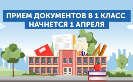 1 апреля 2025 года начинается прием заявлений в 1 класс на 2025-2026 учебный год.